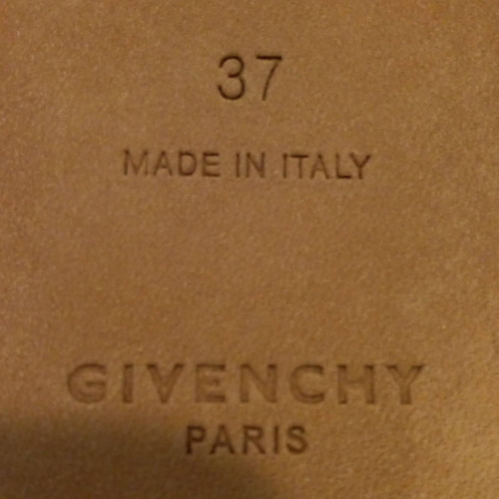 New Givenchy Rivington Logo Slingback Flat size 37 - Picture 5 of 5